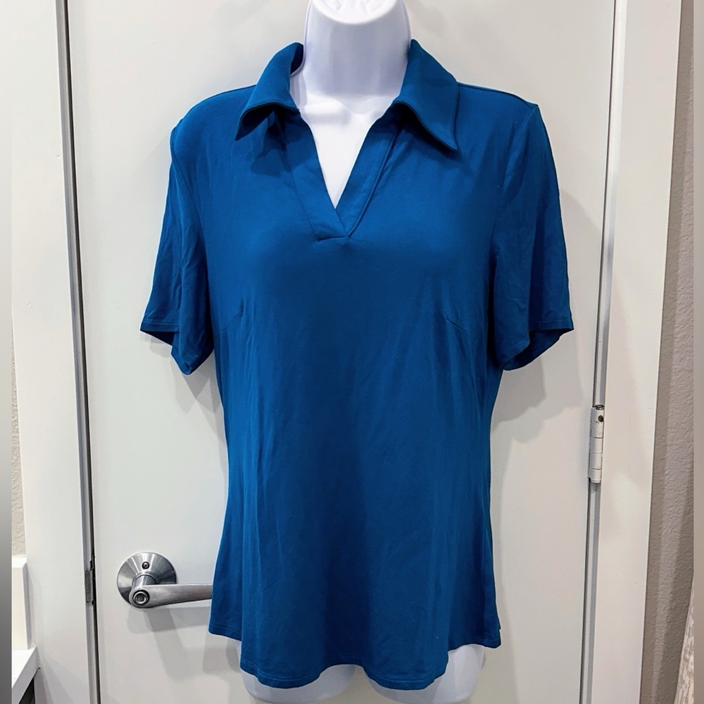 Collared polo jersey shirt in US size XS
